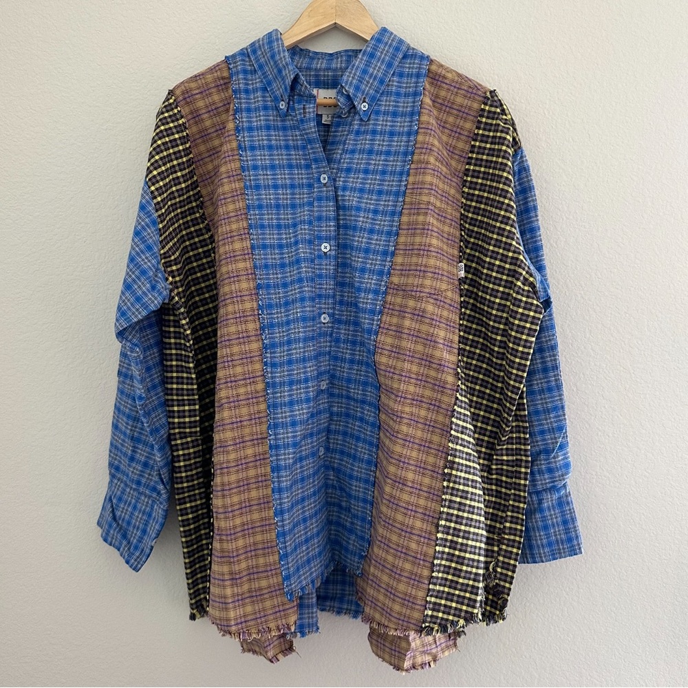 Oversized Dad Button Down Shirt